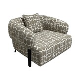 KantoormeubelenPlus Kathmandu Loungestoel Amon Naturel