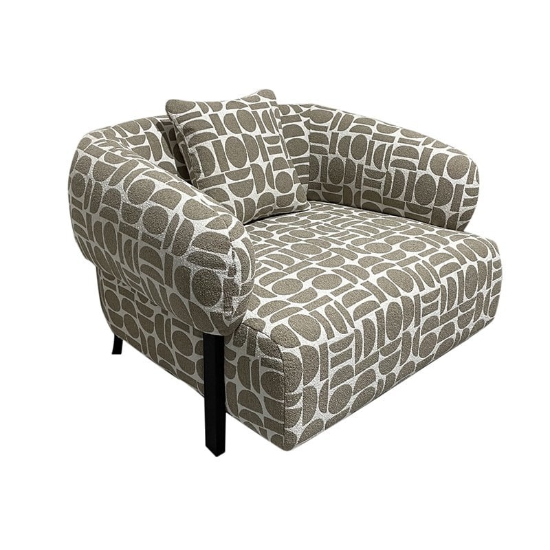 KantoormeubelenPlus Kathmandu Loungestoel Amon Naturel