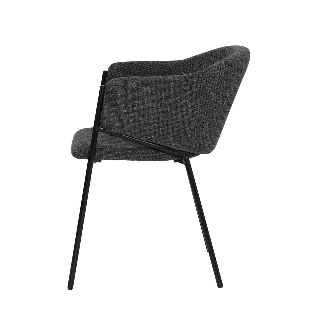 KantoormeubelenPlus Fauteuilset van 2 met structuurstof