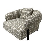 KantoormeubelenPlus Kathmandu Loungestoel Amon Naturel