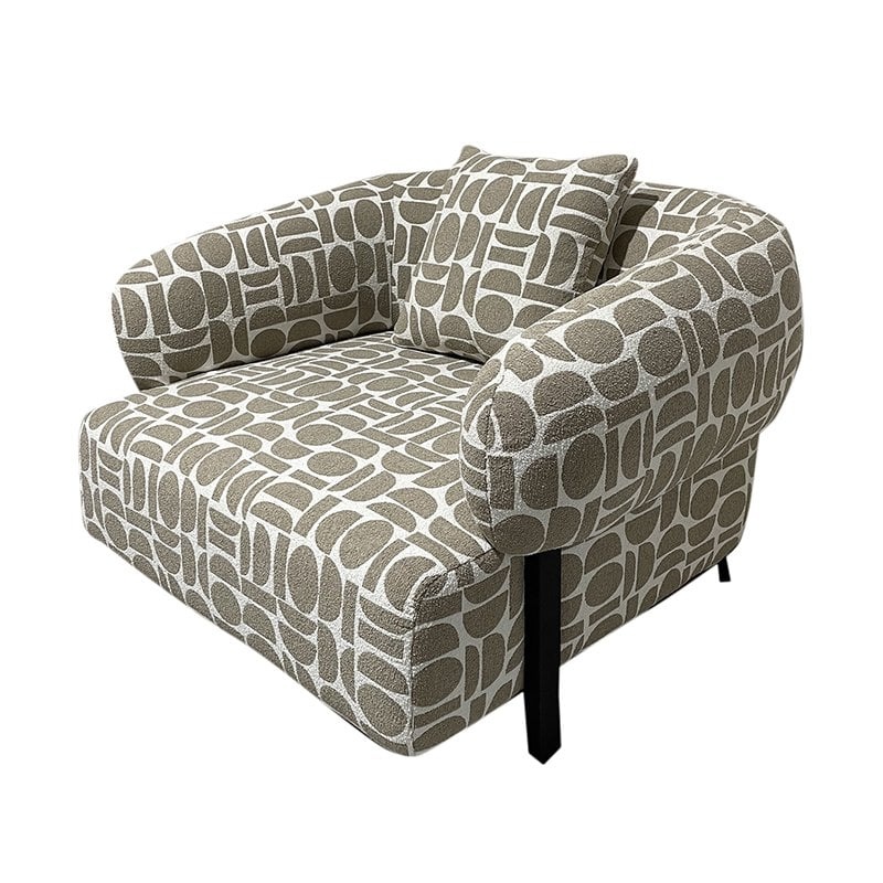 KantoormeubelenPlus Kathmandu Loungestoel Amon Naturel