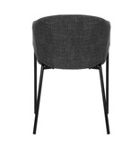 KantoormeubelenPlus Fauteuilset van 2 met structuurstof