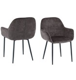 KantoormeubelenPlus Fauteuil, set van 2