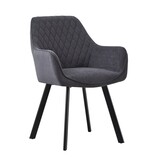 SalesFever Set van 2 fauteuils grijs