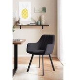 SalesFever Set van 2 fauteuils grijs