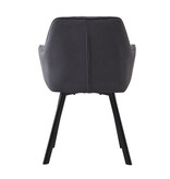 SalesFever Set van 2 fauteuils grijs