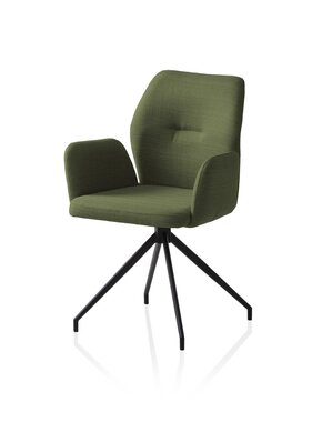 SalesFever Fauteuil met 180° draaifunctie groen