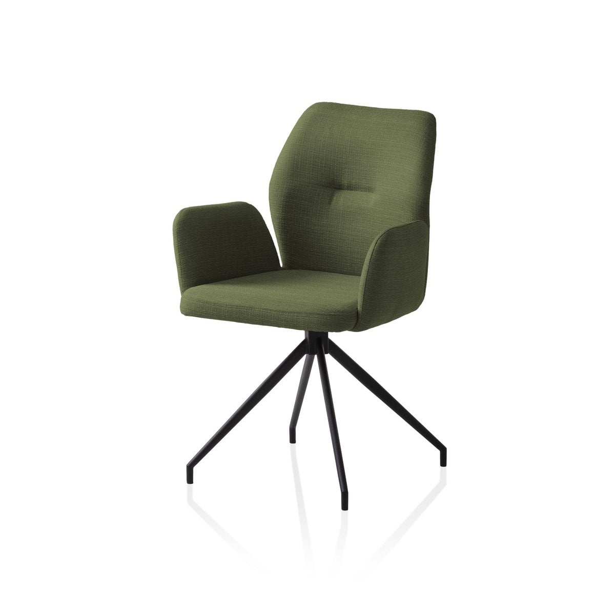 SalesFever Fauteuil met 180° draaifunctie groen