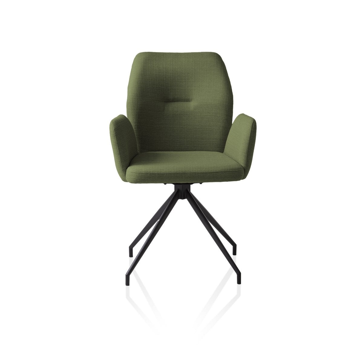 SalesFever Fauteuil met 180° draaifunctie groen