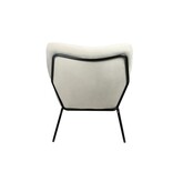 SalesFever Loungestoel bekleed met beige fluweel