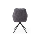 SalesFever Fauteuil met 360° draaifunctie, zwart