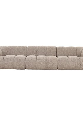 KantoormeubelenPlus Bank New York 4-zits Zand Boucle