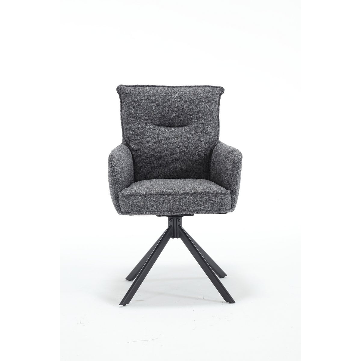 SalesFever Fauteuil structuurstof antraciet