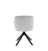 SalesFever Fauteuil met honingraatquilt beige