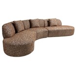 KantoormeubelenPlus Bank Marbella 4-zits Safiya Terracotta