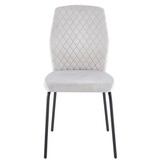 SalesFever Stoelenset van 2 lichtgrijs