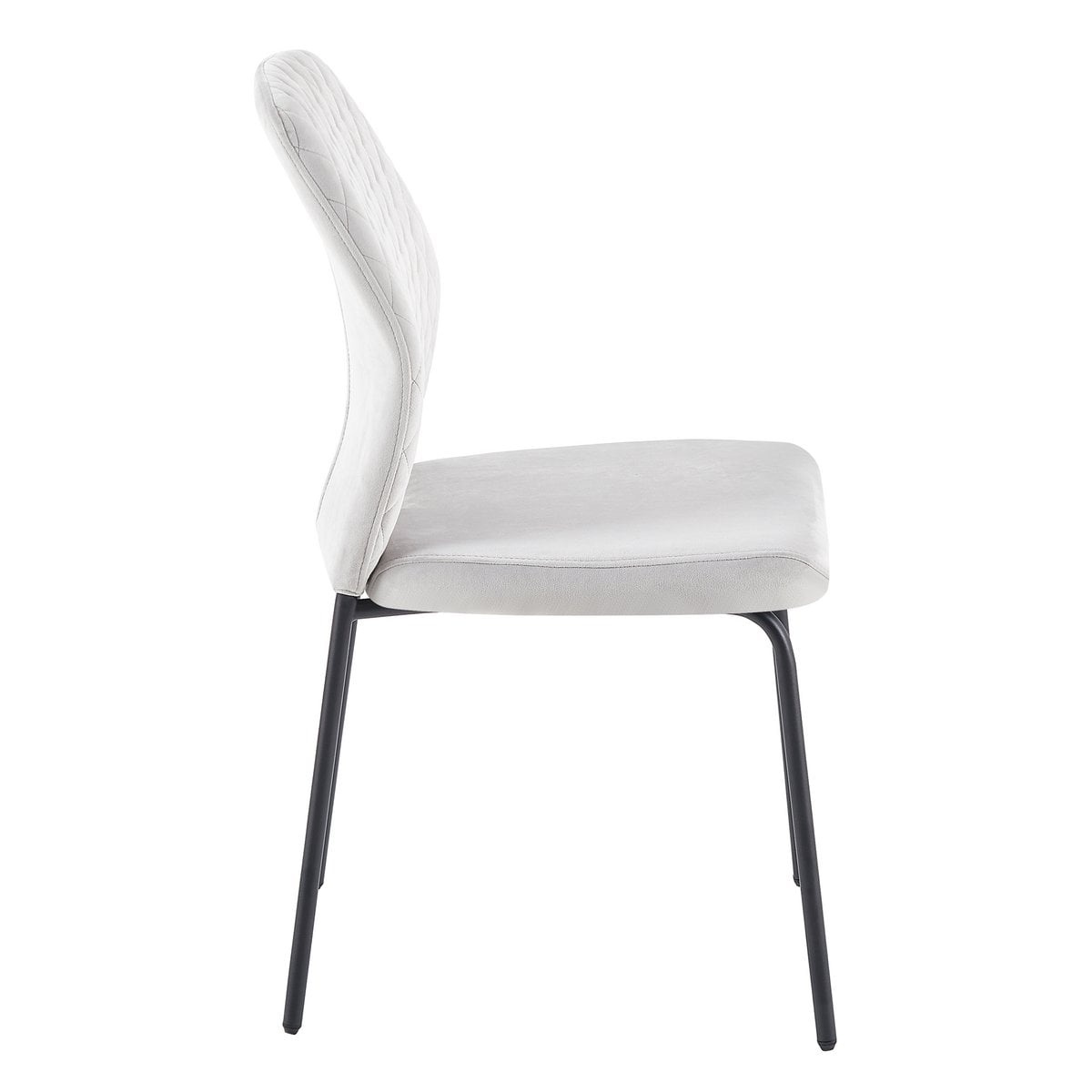 SalesFever Stoelenset van 2 lichtgrijs