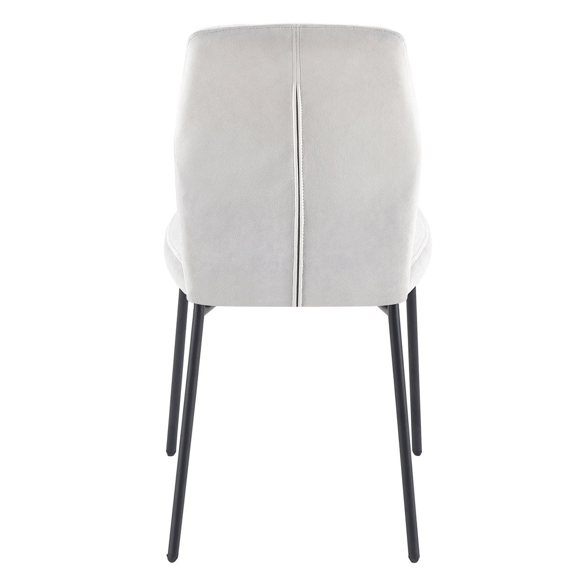 SalesFever Stoelenset van 2 lichtgrijs