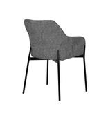 KantoormeubelenPlus Set van 2 fauteuils met bouclé hoes