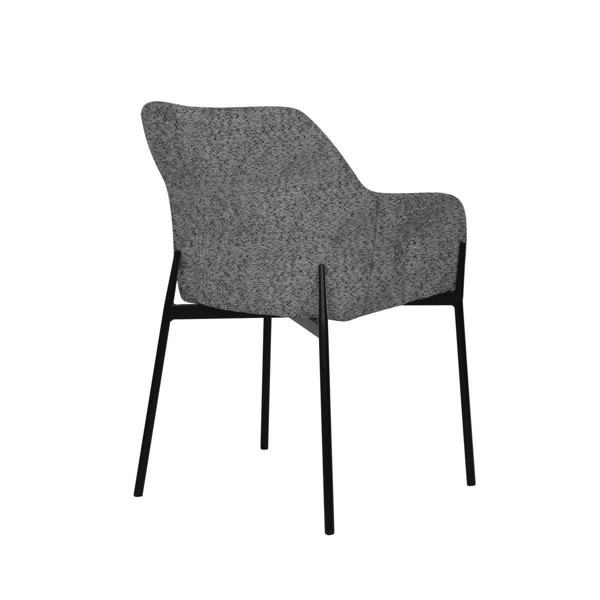 KantoormeubelenPlus Set van 2 fauteuils met bouclé hoes