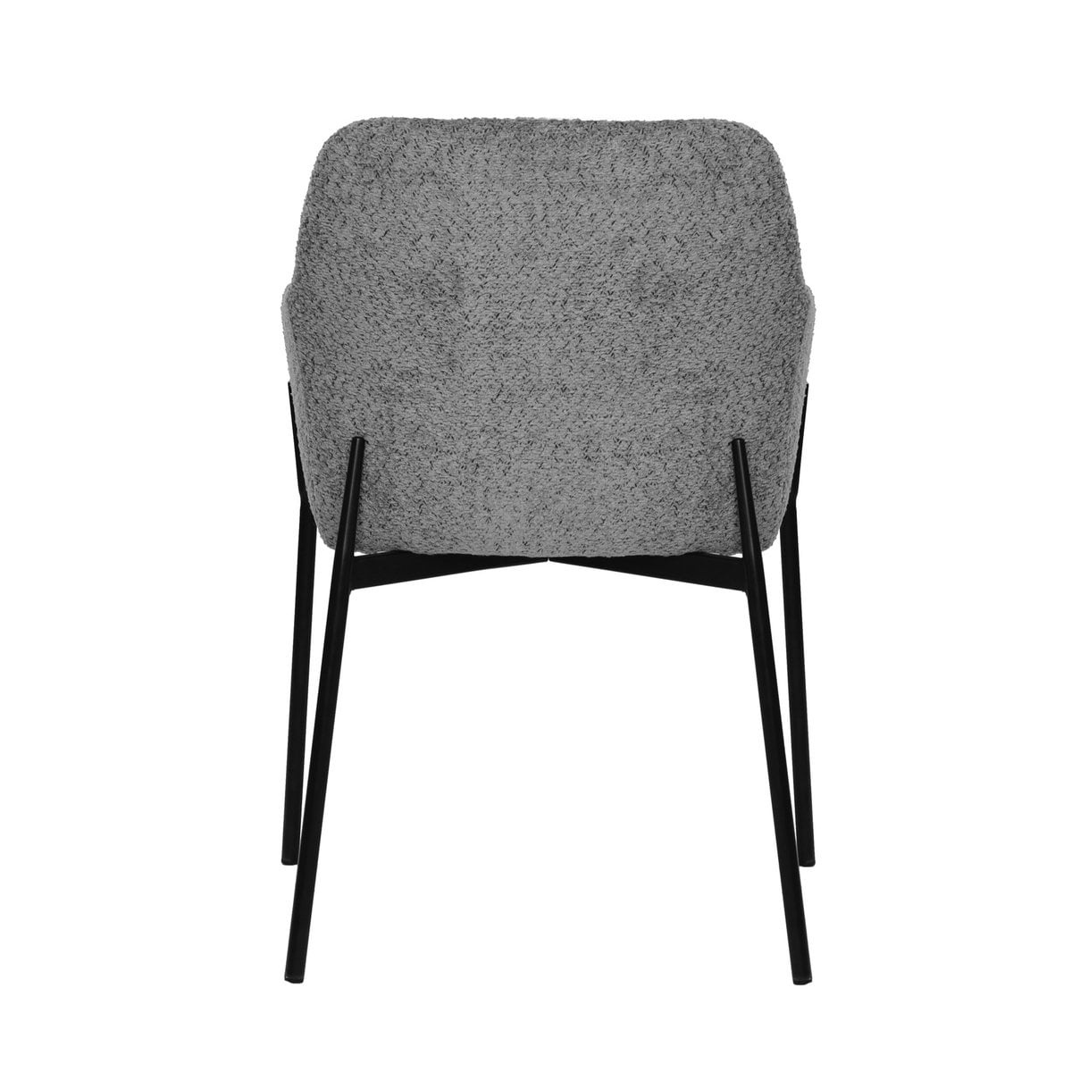 KantoormeubelenPlus Set van 2 fauteuils met bouclé hoes