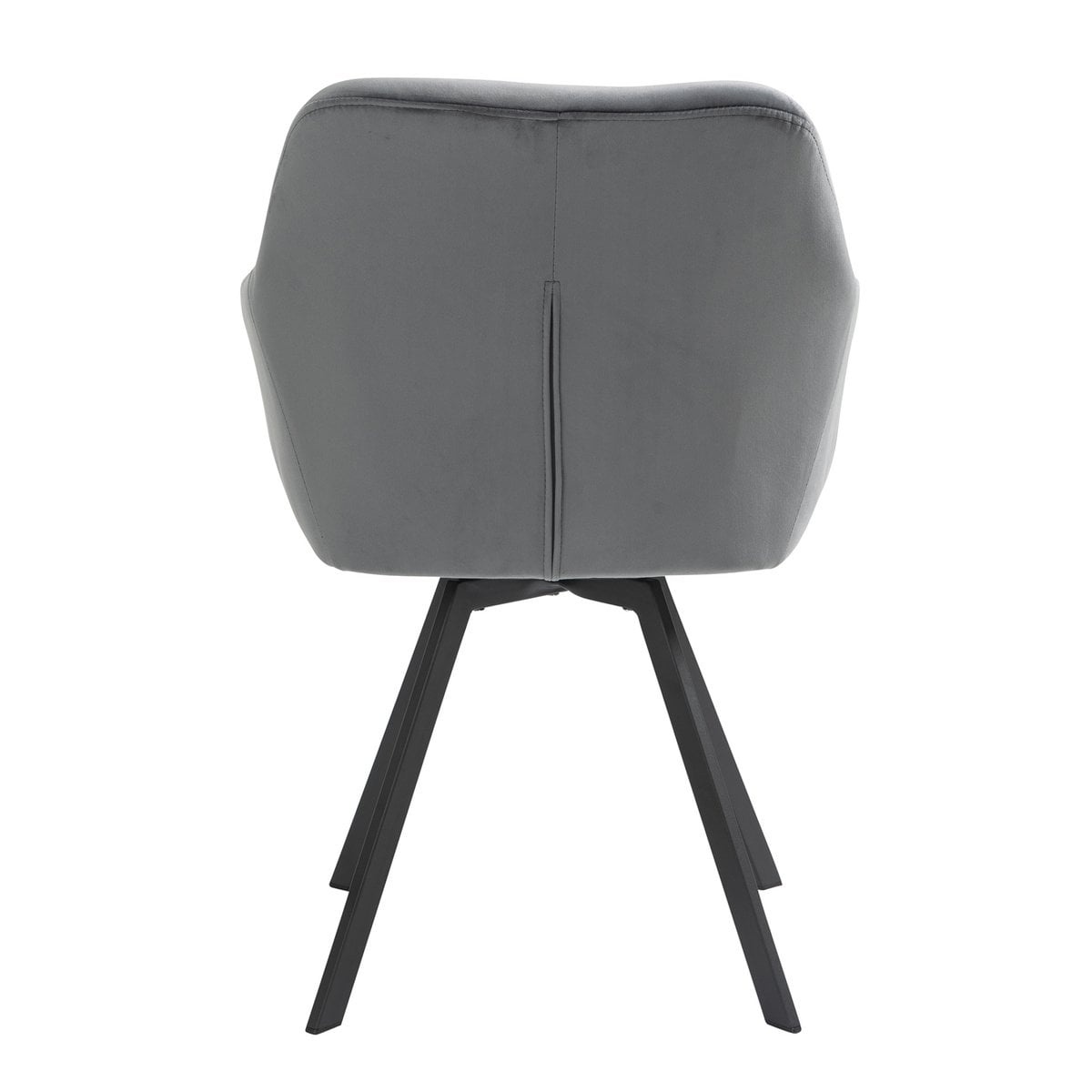 SalesFever Fauteuil met 360° draaifunctie Grijs