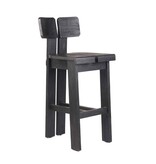 KantoormeubelenPlus De Sama Sama Barkruk - Zwart