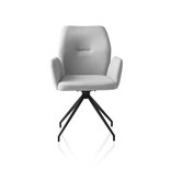 SalesFever Fauteuil met 180° draaifunctie Lichtgrijs