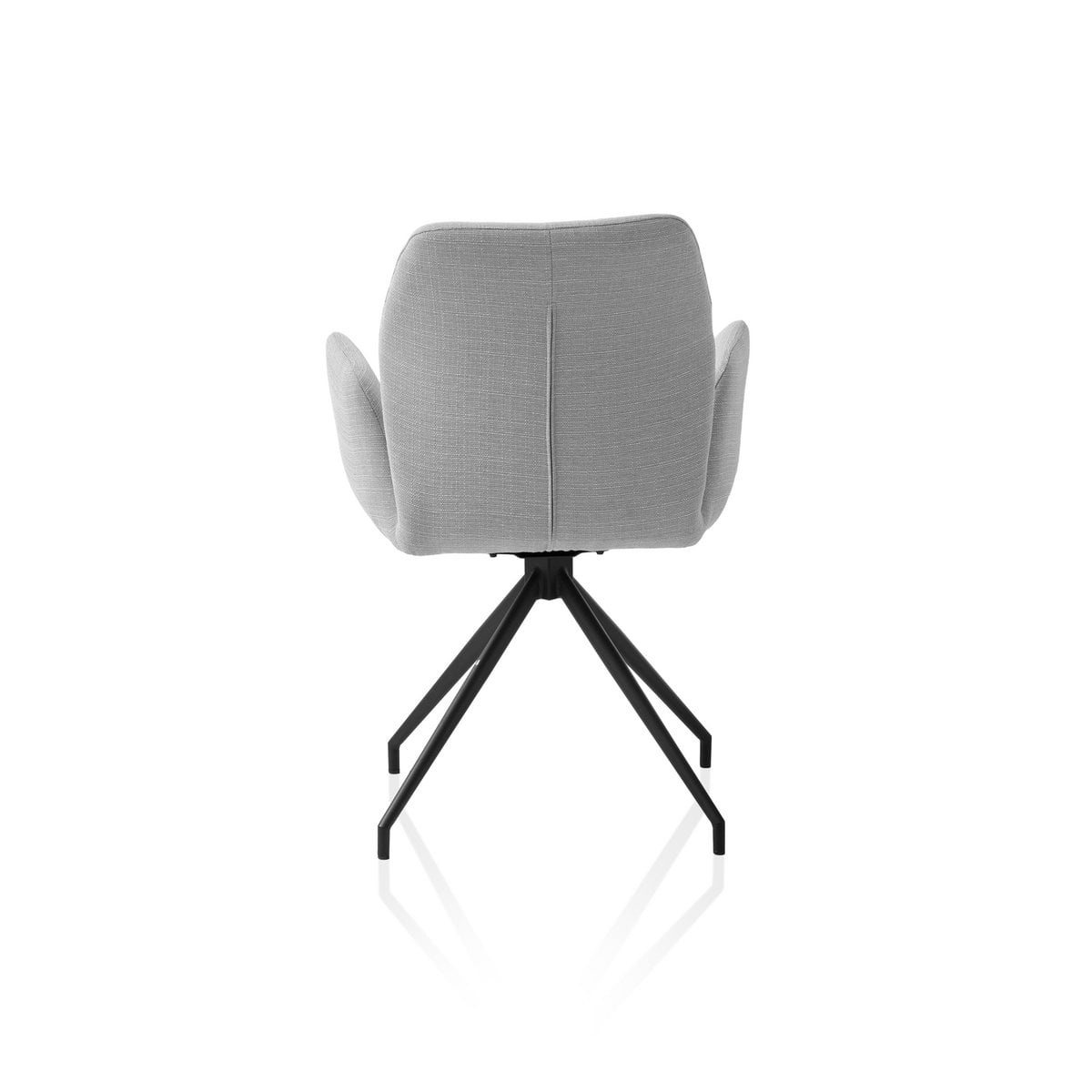 SalesFever Fauteuil met 180° draaifunctie Lichtgrijs