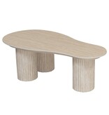 KantoormeubelenPlus Craft salontafel groot keramiek travertijn