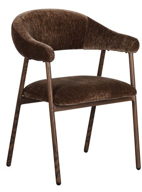 KantoormeubelenPlus Scandi -voorzitter Umber (set van 2)