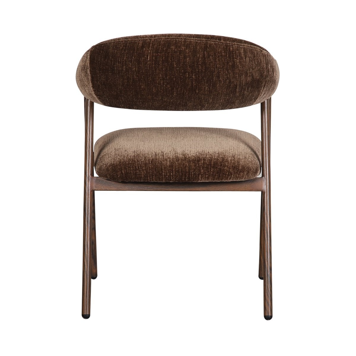 KantoormeubelenPlus Scandi -voorzitter Umber (set van 2)