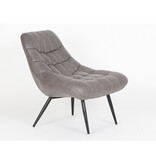 SalesFever Fauteuil XXL kunstleer donkerbruin