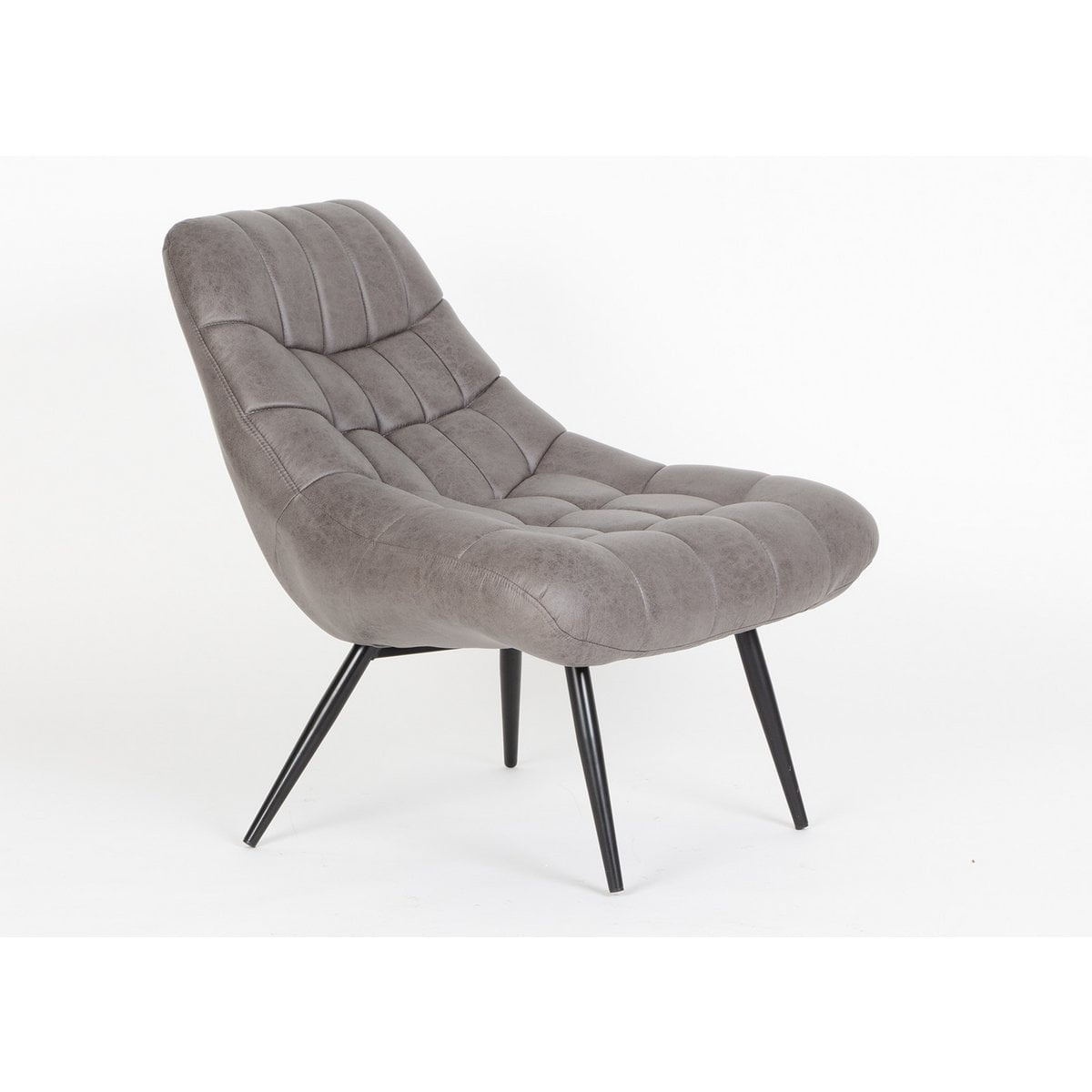 SalesFever Fauteuil XXL kunstleer donkerbruin