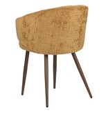 KantoormeubelenPlus Luna Chair Gold (set van 2)