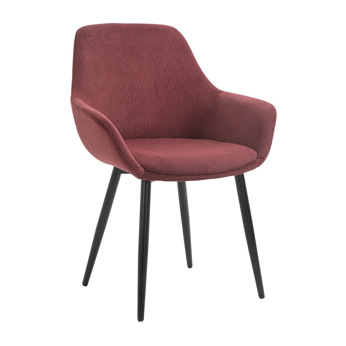 SalesFever Corduroy fauteuil set van 2, bes