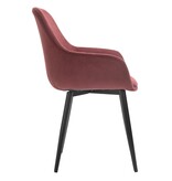 SalesFever Corduroy fauteuil set van 2, bes