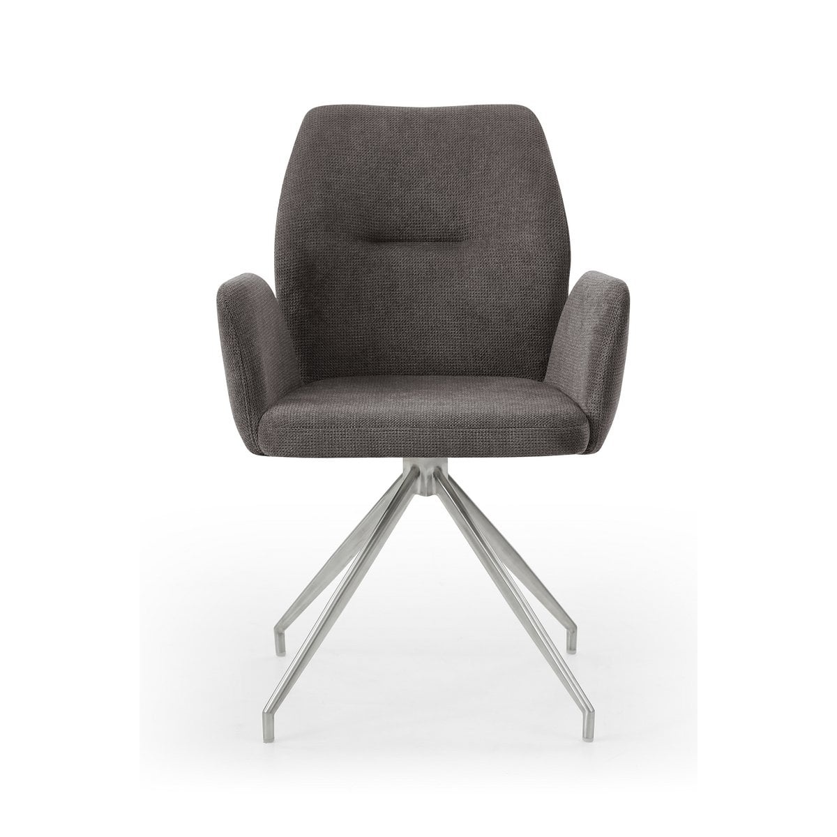 SalesFever Fauteuil met 180° draaifunctie Donkergrijs