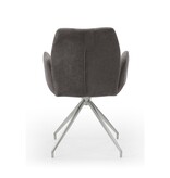 SalesFever Fauteuil met 180° draaifunctie Donkergrijs