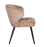 KantoormeubelenPlus Mera -stoel Caramel (set van 2)