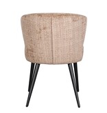 KantoormeubelenPlus Mera -stoel Caramel (set van 2)