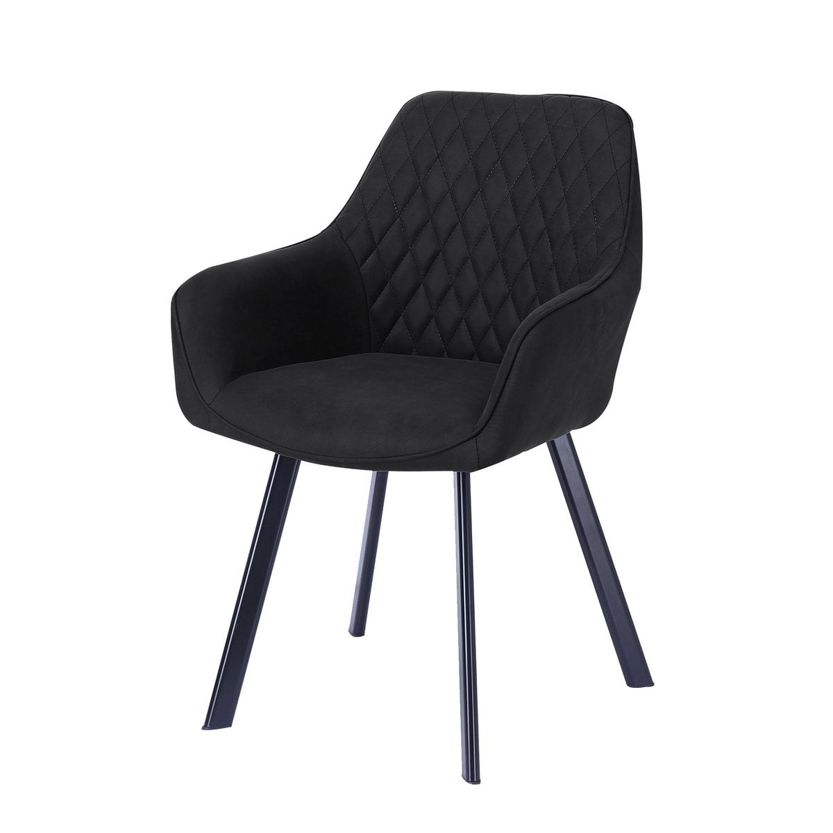 SalesFever Set van 2 fauteuils, antraciet microvezel