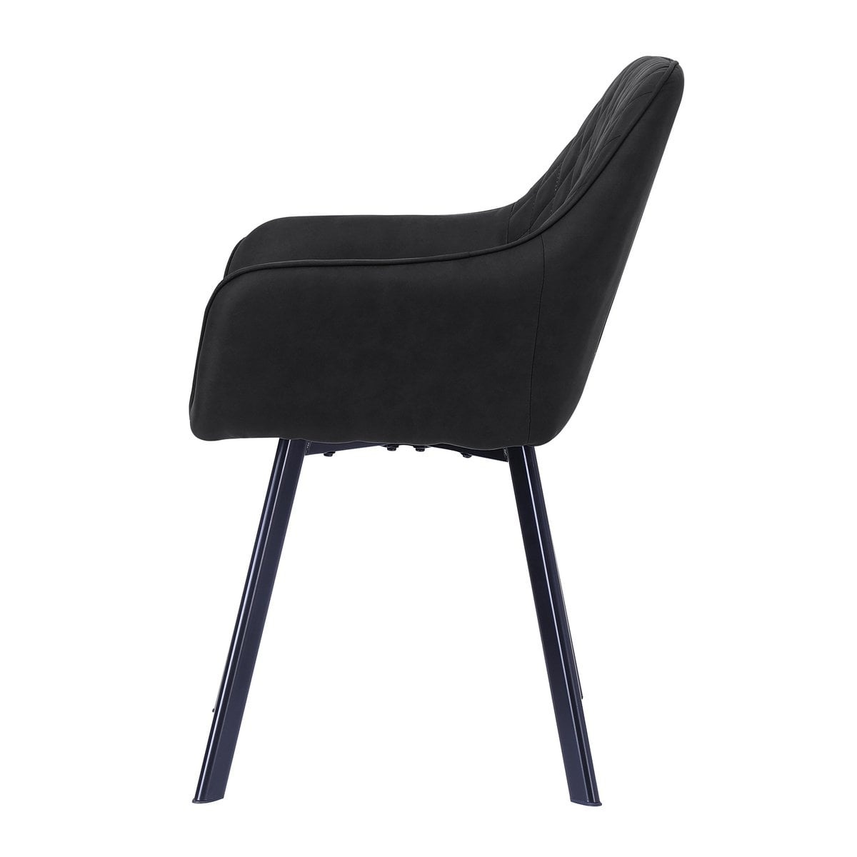 SalesFever Set van 2 fauteuils, antraciet microvezel
