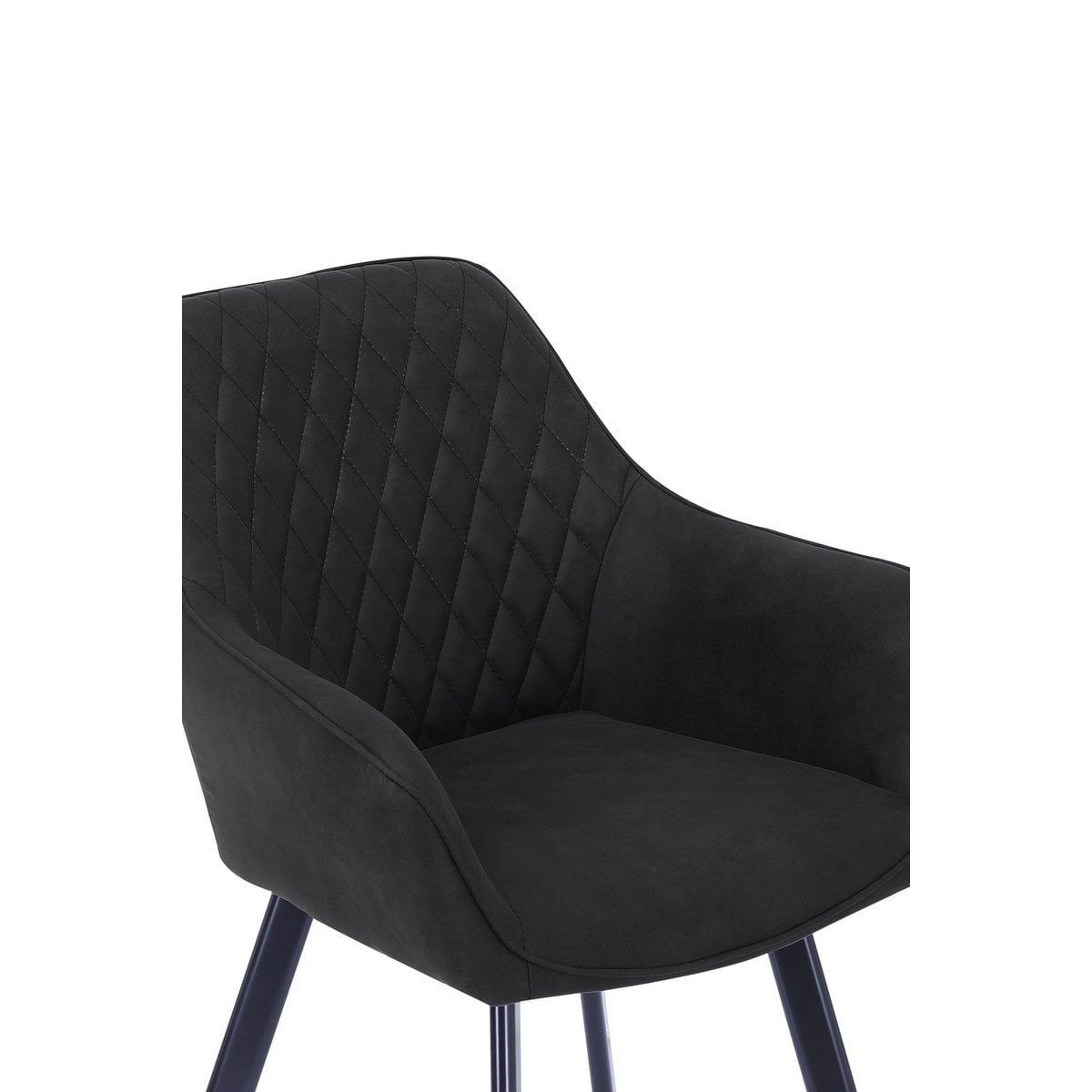 SalesFever Set van 2 fauteuils, antraciet microvezel
