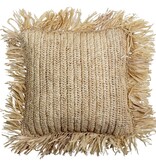 KantoormeubelenPlus Sierkussen met vulling | Decoratief Kussen | Sofa Kussen GANDI gemaakt van Raffia