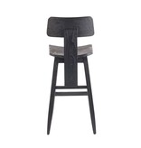 KantoormeubelenPlus De Lobya Bar -ontlasting - Zwart