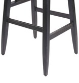 KantoormeubelenPlus De Lobya Bar -ontlasting - Zwart