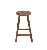 KantoormeubelenPlus De Shibori Barkruk - Naturel