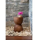 KantoormeubelenPlus De Azure Kruk - Natuurlijk