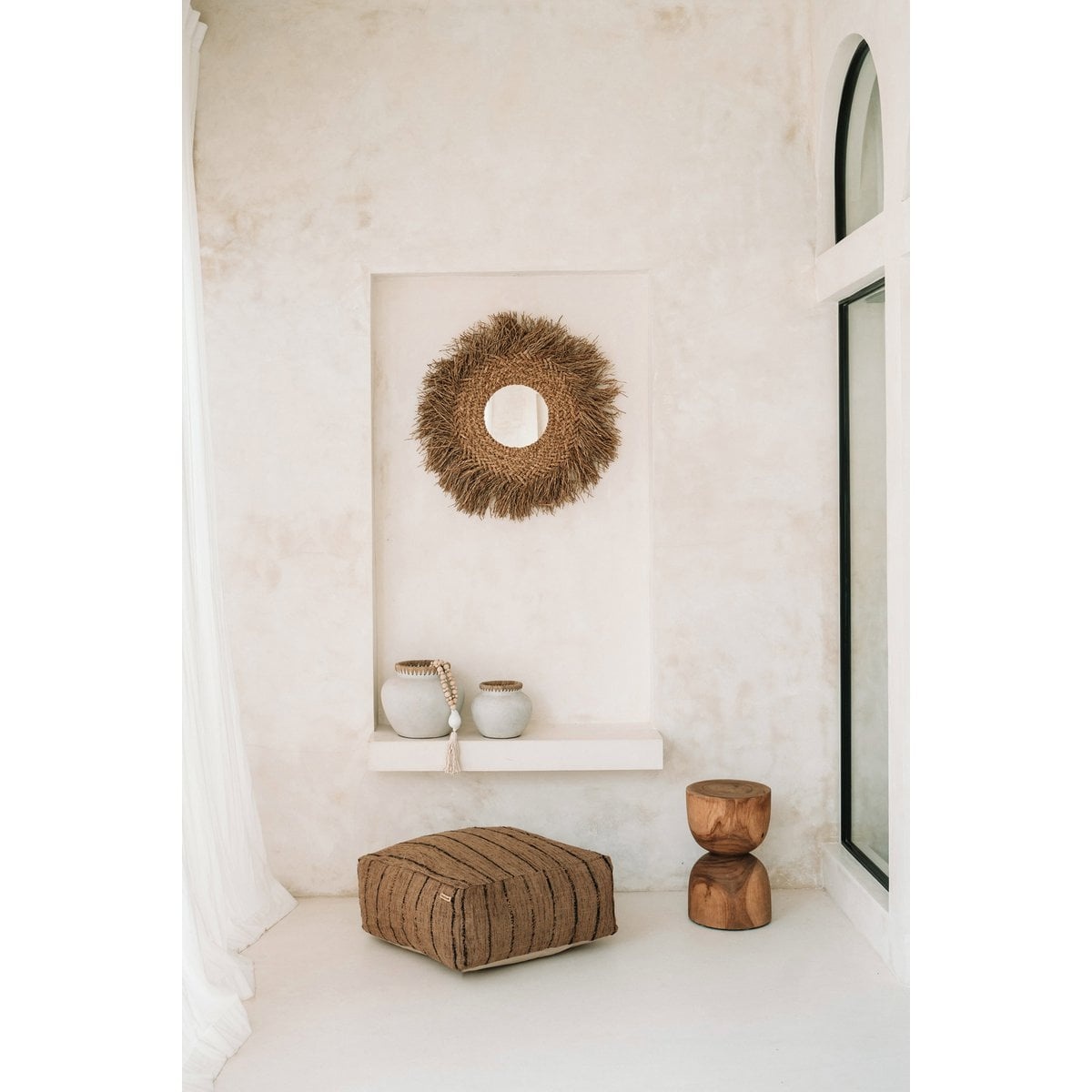 KantoormeubelenPlus De Azure Kruk - Natuurlijk